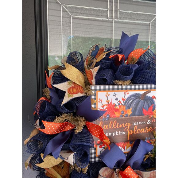 COPY - Fall Front Door Wreath - Picture 4 of 6